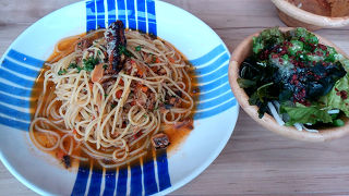 野菜&パンのバイキング