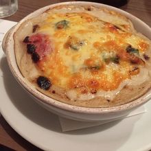 ほっこりするグラタン