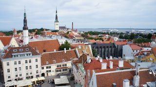 聖オレフ教会の塔からの眺めにはかないません