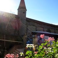 ホテルの窓から