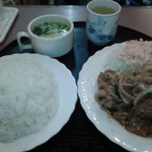 とくとくセット（からあげ＆焼肉のセット）