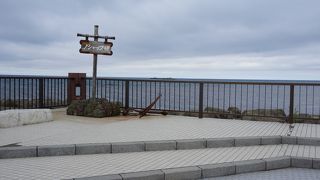 利尻富士を遠くに眺める景色がウリなんですが