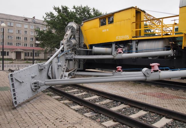 戦えそうな車両が印象的だった「鉄道車両展示場」