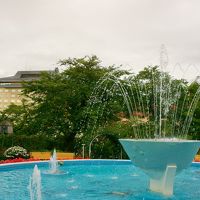 バラ園よりホテル遠景