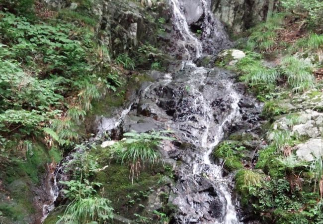 水量はともかく落差がすごい