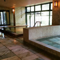 お風呂　外には露天風呂