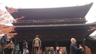 紅葉と仏閣が最高