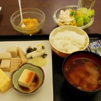 私が持って来た朝食です。