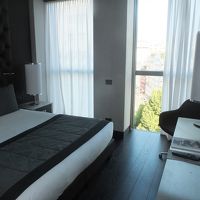 デザイン性の高い室内です。