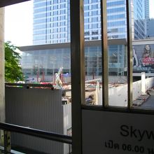 スカイウォークから周辺をのずむ