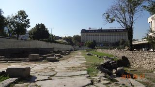 広大な古代ローマ遺跡です！