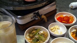 分厚いサムギョプサル