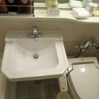 バスルームには清潔感がありました 