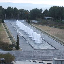 レストハウス前からの光景