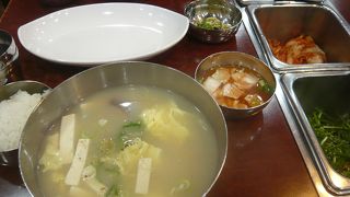 ダシのきいたスープ、最高♪