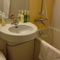 バスルームはいたって平均的