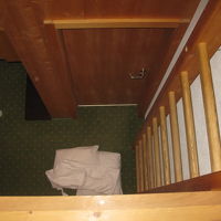 ２階から1階に降りる室内のはしご