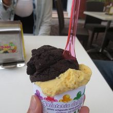 イタリア人の友達がオーダーを手伝ってくれました。