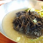 冷麺を食べたくて。