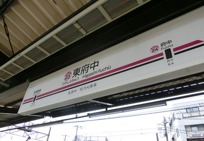 東京競馬場への乗換駅