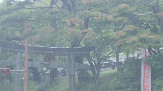 中禅寺湖近くにありました