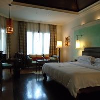 客室に入りました 