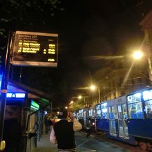 旧市街北の停留所