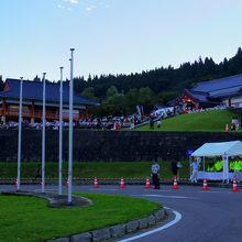 会場は高麗館と言う道の駅