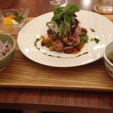 夜に伺った時の肉定食