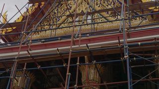 修復工事中でしたが結構見れました