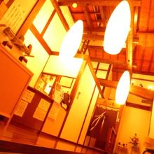 天井が高いんです。