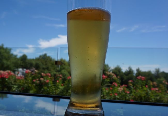 18番ホール横にある高級カフェ