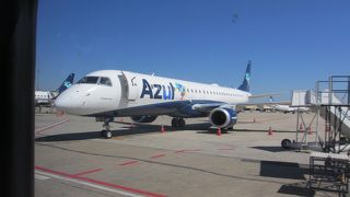 Azul 航空の本拠地で凄く便利