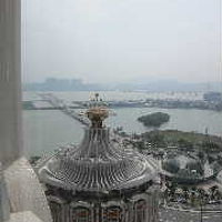 マカオタワーが見えます