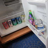 冷蔵庫の中のドリンクもフリー