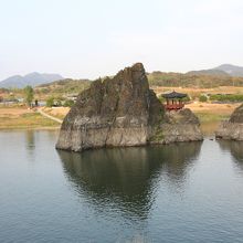 丹陽八景の島澤三峰・トダムサンポンは帰路寄れる。