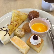 デザートも充実です。