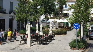 小さな広場です。