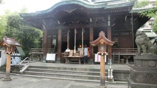 江戸海運の守護神、地元の産土神