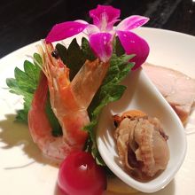 飲茶セットの前菜