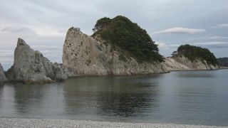 誰もいない9月の夕暮れ浄土ヶ浜