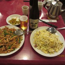 水っぽい炒飯と旨みのないちんじゃおろーすー