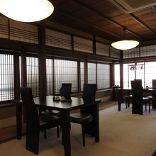 お食事したお部屋