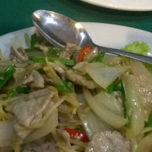 ニュー･バイヨンの料理です。