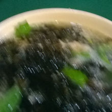 ニュー･バイヨンレストランのノリスープです。