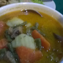 チキンカレーです。