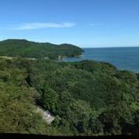 外の景色もいい