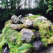 羊蹄山からの湧き水