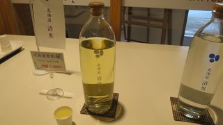 焼酎の無料試飲ができる