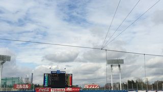 歴史を感じる一番好きな球場